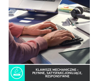 LOGITECH MX MECHANICAL KEYBOARD US INTL KLAWIATURA COMPACT - 1044981 - zdjęcie 5